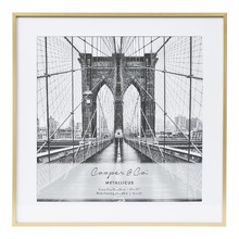 Gold Blair 16 x 16" Metal Photo Frame